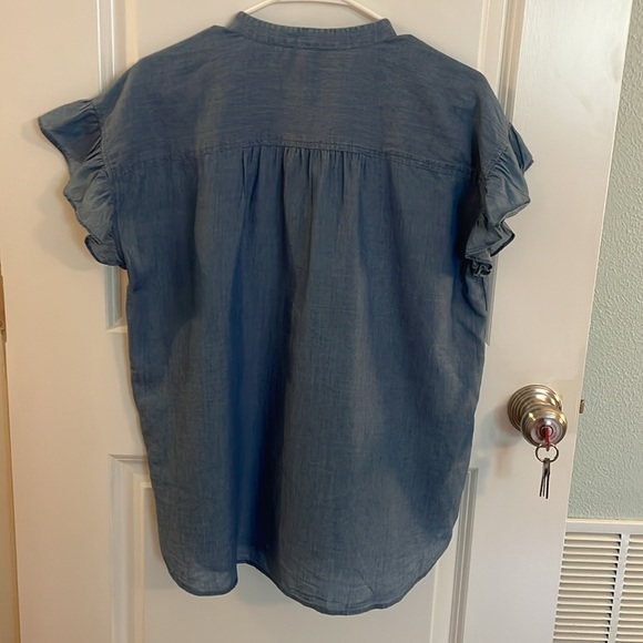 Chambray blouse - Picture 3 of 4